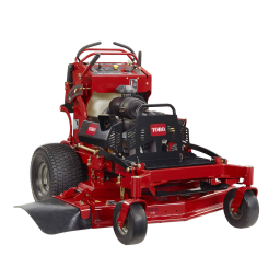 Toro GrandStand 122 cm Tondeuse Autoportée 72542TE Manuel utilisateur | Fixfr