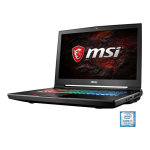 MSI GT73VR TITAN SLI 4K (7th Gen) (GEFORCE GTX 1070 SLI) notebook Manuel utilisateur