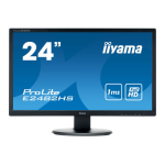iiyama E2482HS-GB1 Manuel utilisateur