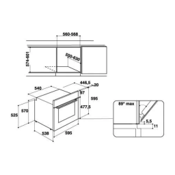 Whirlpool FA3 840 P IX HA Manuel utilisateur | Fixfr