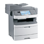 Lexmark X463DE Manuel utilisateur