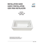 A&amp;E 240192 Capri XI 2-Jet Shower Panel System sp&eacute;cification