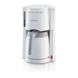 SEVERIN KA 4121 Cafetière Isotherme | AI Chat & PDF | Fixfr