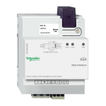 Schneider Electric KNX- Alimentation &eacute;lectrique avec entr&eacute;e Mode d'emploi