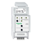 Schneider Electric KNX- Actionneur de commutation KNX REG-K 230V/10A Mode d'emploi