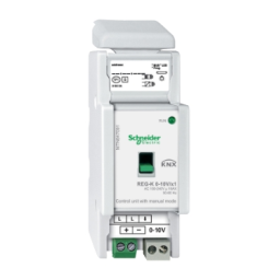 Schneider Electric KNX- Actionneur analogique KNX REG 4 entrées Mode d'emploi | Fixfr