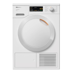 Miele TEA225WP Active S&egrave;che-linge pompe &agrave; chaleur T1 Manuel utilisateur