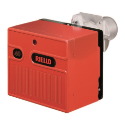 Riello R40 FS3 1/230/50 Manuel utilisateur | Fixfr