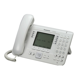 Panasonic KX-NT560 Manuel utilisateur | Fixfr