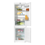 Miele KFN 37132 iD R&eacute;frig&eacute;rateur combin&eacute; encastrable Product fiche