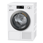 Miele TCH780WP EcoSpeed&amp;9kg S&egrave;che-linge pompe &agrave; chaleur T1 Manuel utilisateur