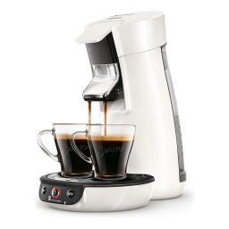 SENSEO® HD6561/50R1 SENSEO® Viva Café Machine à café à dosettes Manuel utilisateur | Fixfr