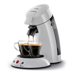 SENSEO® HD6554/51R1 SENSEO® Original Machine à café à dosettes Manuel utilisateur | Fixfr
