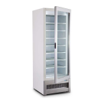 CombiSteel 7295.0070 Freezer Glass Door Marin Static Manuel utilisateur