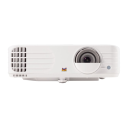 ViewSonic PX727HD PROJECTOR Mode d'emploi | Fixfr