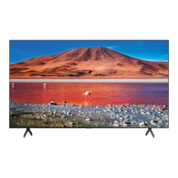 Samsung UN65TU7000F Téléviseur intelligent UHD 4K TU7000 de 65 po Manuel utilisateur | Fixfr