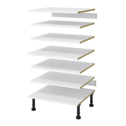 60cm Wide Mid Height Larder Shelf Pack