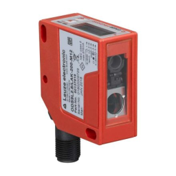 Leuze ODS9L2.8/LAK.P-450-M12 Optischer Abstandssensor Manuel utilisateur | Fixfr