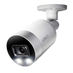 Lorex E891AB-2PK 4K Ultra HD Smart Deterrence IP Camera Guide de démarrage rapide | Fixfr