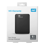 Western Digital WD Elements Disque dur portable externe 1 To USB 3.0 Manuel utilisateur