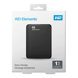 WD Elements Disque dur portable externe 1 To USB 3.0