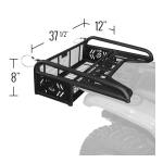 Kolpin 53300 ATV Rear Drop Basket Rack Manuel du propri&eacute;taire