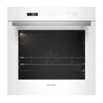 Brandt BXP6355W Built-in pyrolytic oven Manuel utilisateur