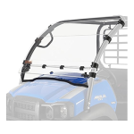 Kolpin 2512 UTV Windshield - Full-Fixed- Kawasaki&reg; Mule&trade; SX Manuel du propri&eacute;taire