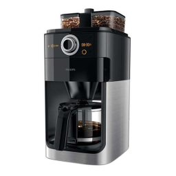 Philips HD7769/00R1 Grind & Brew Cafetière Manuel utilisateur | Fixfr