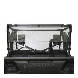 Kolpin 2788 UTV Windshield - Rear Panel - Honda® Pioneer® 1000 3-Pass Manuel du propriétaire | Fixfr