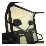 Kolpin 2731 UTV Windshield - Rear Panel - Polaris Ranger Manuel du propri&eacute;taire