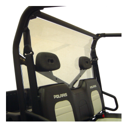 Kolpin 2731 UTV Windshield - Rear Panel - Polaris Ranger Manuel du propriétaire | Fixfr