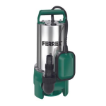 Ferrex F-SP 1135-2 Dirt Water Pump Mode d'emploi
