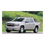 Chevrolet AVALANCHE 2007 Mode d'emploi