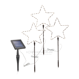 esotec 102571 Solar Weihnachtsdeko Sternenzauber Mode d'emploi | Fixfr