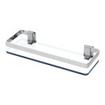 Symmons Industries 1003-GSH-14 Design Studio&trade; 14 in. Glass Shelf in Polished Chrome sp&eacute;cification