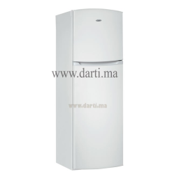 Whirlpool WTE3111 W Fridge/freezer combination Manuel utilisateur | Fixfr