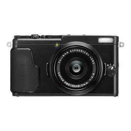 Fujifilm X70 Camera Manuel utilisateur | Fixfr