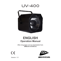 JB systems UV-400 Manuel utilisateur | Fixfr