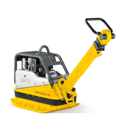 Wacker Neuson DPU 5545Heap Reversible Vibratory Plate Manuel utilisateur | Fixfr