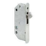 Prime-Line E 2171 2-9/16 in. Steel, Round-faced Mortise Latch Mode d'emploi