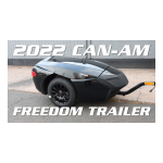 Can-Am Freedom Trailer 2017 Manuel du propri&eacute;taire