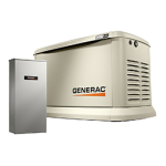 Manuel d&rsquo;Utilisation Generac G0072109