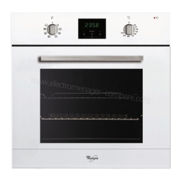 Whirlpool AKP 473/WH/01 Oven Manuel utilisateur | Fixfr