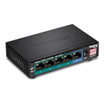 Trendnet RB-TPE-LG50 5-Port Gigabit Long Range PoE+ Switch Fiche technique