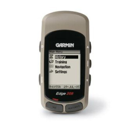 Garmin Edge 205 Manuel utilisateur | Fixfr