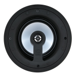 AUDAC CELO6 High-end 2-way 6&quot; ceiling speaker  Manuel utilisateur