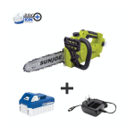 Sun Joe 24V-10CS 24-Volt iON+ Cordless Chain Saw Kit Manuel du propri&eacute;taire