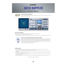 Yamaha AUTODOPPLER Manuel utilisateur | Fixfr