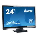 iiyama PROLITE E2407HDS-1 Manuel utilisateur